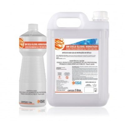 Álcool etílico hidratado 96° GL - Ciclofarma